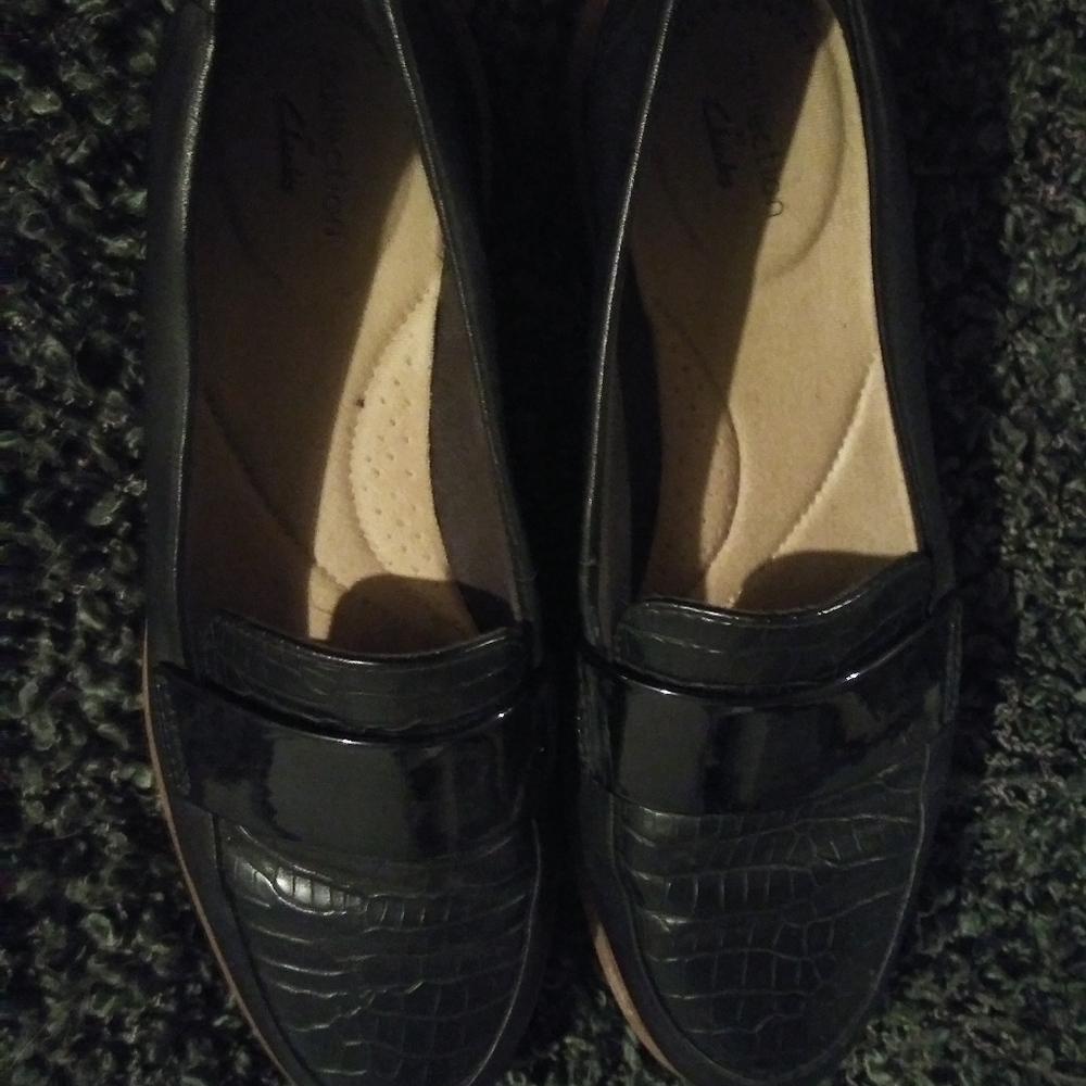 Clark's comfy loafers